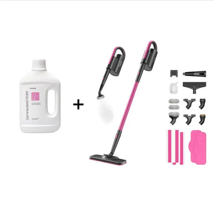 7-in-1 Steam Cleaning System, Detachable Steam Mop for Floors, Grout, Windows & More
