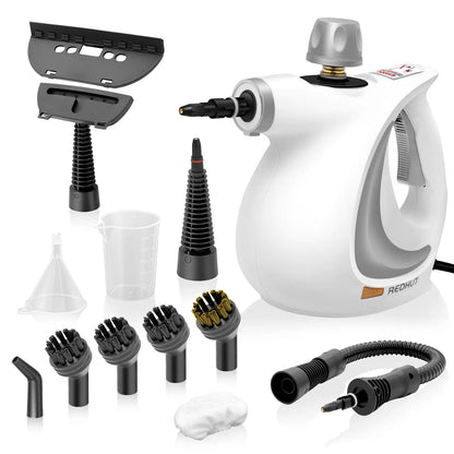 Portable Handheld Steam Cleaner, 1050W Chemical-Free Steamer for Kitchen, Bathroom & Car