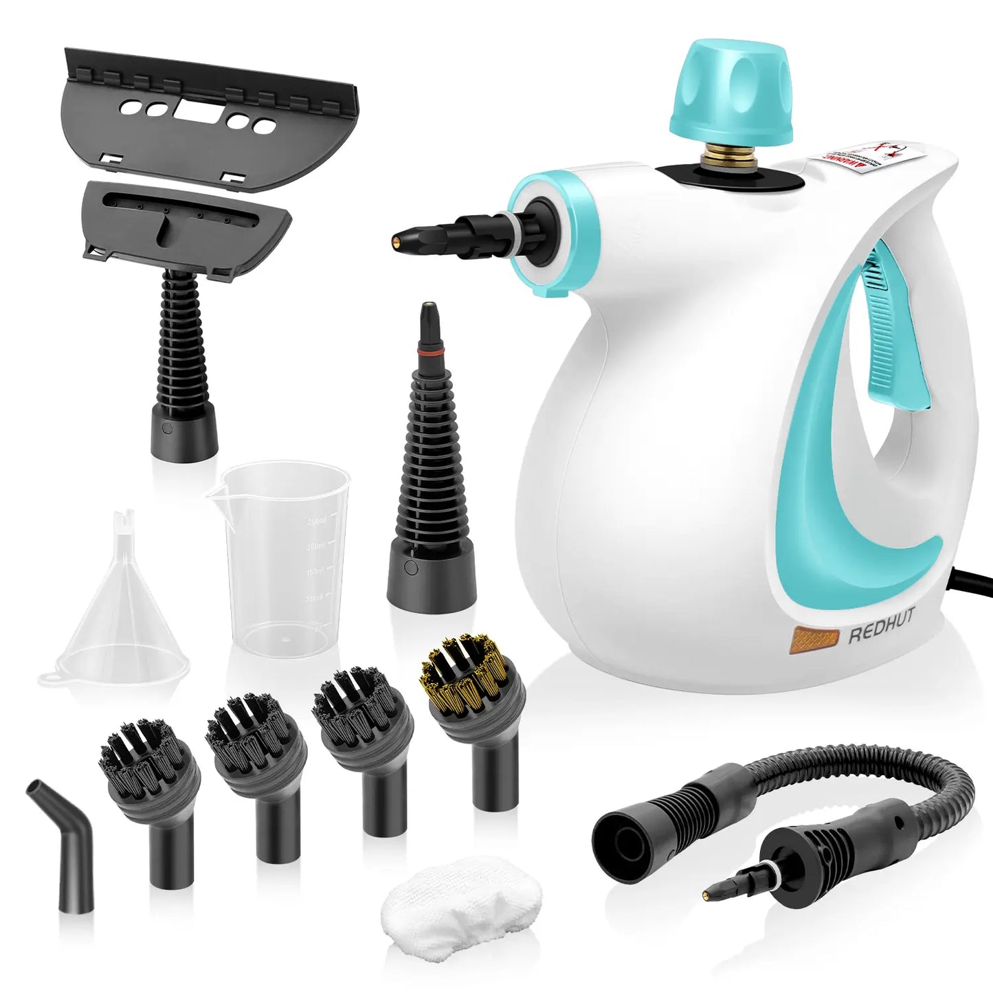 Portable Handheld Steam Cleaner, 1050W Chemical-Free Steamer for Kitchen, Bathroom & Car