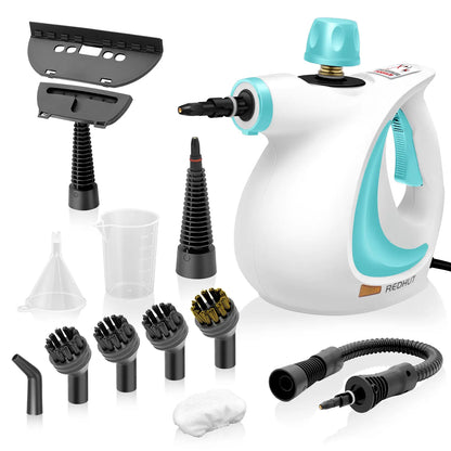 Portable Handheld Steam Cleaner, 1050W Chemical-Free Steamer for Kitchen, Bathroom & Car