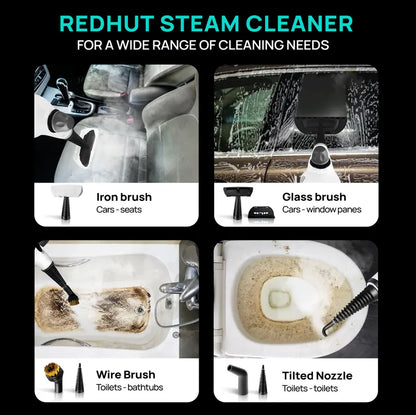 Portable Handheld Steam Cleaner, 1050W Chemical-Free Steamer for Kitchen, Bathroom & Car
