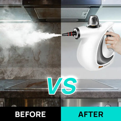 Portable Handheld Steam Cleaner, 1050W Chemical-Free Steamer for Kitchen, Bathroom & Car
